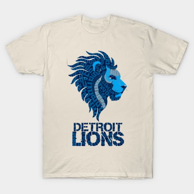 Detroit Lions T-Shirt by TshirtMA